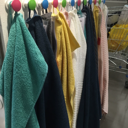 Ikea, хлопковое банное полотенце подходит для мужчин и женщин для умывания, хорошо впитывает воду