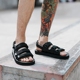 Hồng Kông-phong cách retro chic dép nam của Hàn Quốc phiên bản của xu hướng của đáy mềm giày sinh viên của nam giới thường giày dép nam giày bãi biển Sandal