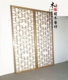 Jinsi Nanmu màn hình rắn sàn gỗ hoa khung cửa sổ Nan phòng khách di động 榫 卯 cấu trúc tổng thể thiết kế Màn hình / Cửa sổ