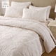 Bông hoa màu be được làm bằng ba bộ khăn trải giường cotton màu rắn trải giường đôi mùa xuân và mùa thu là [sợi màu] Trải giường
