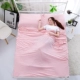 Bông ngày bông du lịch túi ngủ người lớn Nhật Bản chất lượng tốt dệt kim cotton khách sạn du lịch giường trên tấm bẩn giá túi ngủ Túi ngủ