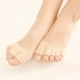 Sợi tre kháng khuẩn mồ hôi năm ngón tay ngón chân cái vớ nửa palm mở vớ chân nửa vớ vớ vô hình nữ mùa hè giày đơn vớ