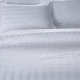 Khách sạn khách sạn bộ đồ giường bán buôn cotton polyester cotton trắng mã hóa satin áo gối duy nhất áo gối