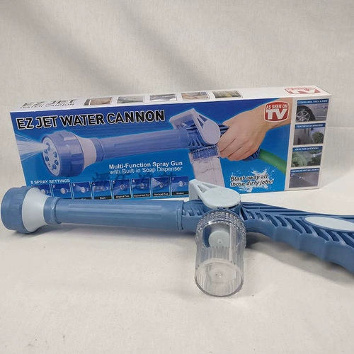 EZ Water Jet Cannon Садоводная страсть показывает, что водный пистолет Bayi Многофункциональный духовой полотенцеляй