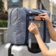 Túi du lịch xách tay nữ di động gấp lưu trữ túi dung lượng lớn túi duffel túi thể dục nam có thể kéo xe đẩy hành lý mẫu túi du lịch đẹp Túi du lịch