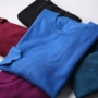 Sản phẩm mới máy có thể giặt len ​​+ cashmere áo len nam ấm Slim nam vòng cổ đan áo len nam áo cổ lọ
