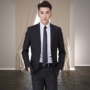 Phiên bản Hàn Quốc giản dị của bộ đồ chú rể phù hợp với nam giới Hàn Quốc đẹp trai phù hợp với gió Anh - Suit phù hợp áo khoác nam