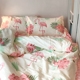 Chic Han Phong Bắc Âu flamingo đơn giản bốn mảnh cotton ánh sáng phong cách Mỹ nghệ thuật phòng ngủ giường giường phong cách Bộ đồ giường bốn mảnh