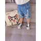 Chàng trai và cô gái jeans năm quần mùa hè cotton trẻ em nửa quần bé Hàn Quốc phiên bản của lỗ mùa hè trẻ em quần short quần bò cho bé Quần jean