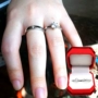 Nhẫn cưới nhẫn cưới mô phỏng nhẫn kim cương một cặp nam nữ không phai sống điều chỉnh nhẫn cưới điều chỉnh nhẫn nữ