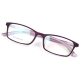 Siêu nhẹ siêu đàn hồi full frame nữ TR90 kính gọng kính gọng kính có gọng kính 13 gram màu tím mắt kính gucci Kính khung