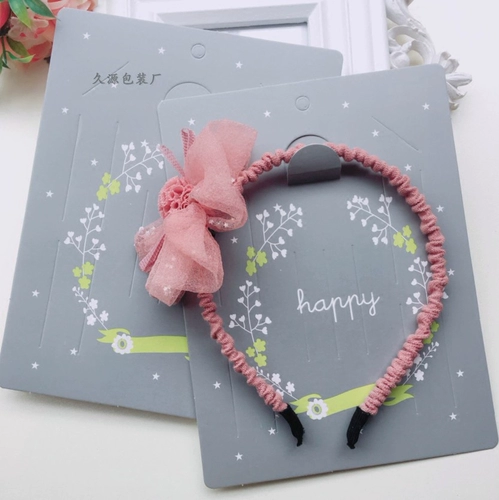 Аксессуар для волос, заколка для волос с бантиком, ободок, резинка для волос, комплект, картхолдер, упаковка, аксессуары, в корейском стиле