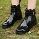 Mùa đông Châu Âu và Hoa Kỳ Giày đi mưa Martin Giày cao cổ dành cho nữ giày đi mưa cho bé Rainshoes