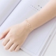 Hollow tam giác hình học mở bracelet sinh viên vài vòng đeo tay hoang dã nữ mô hình đơn giản tính cách cá tính vòng đeo tay Hàn Quốc vòng tỳ hưu Vòng đeo tay Cuff