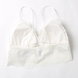 Милый кружевной ультратонкий бюстгальтер без косточек, тонкое нижнее белье, комплект