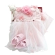 Hộp quà tặng cao cấp cho bé sơ sinh công chúa váy đầm sáng tạo gửi bé gái trăm ngày trăng tròn quà tặng