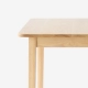 Rõ ràng bàn nước Bắc Âu tro bàn ăn gỗ hiện đại nhỏ gọn Nhật Bản căn hộ nhỏ vuông bàn ăn và ghế kết hợp bàn học giá sách Bàn