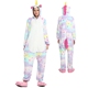 Tianma Unicorn con thú phim hoạt hình Xiêm đồ ngủ flannel nhà vệ sinh phiên bản động vật nam và nữ trẻ em người lớn cha mẹ và con bộ jumpsuit hoạt hình cho bé và mẹ Cha mẹ và con