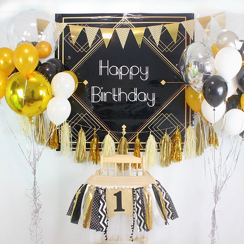 Золотое детское вечернее платье, детский воздушный шар, подарок на день рождения