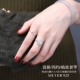 Nhẫn bạc sterling 1 cara mô phỏng nhẫn nữ kim cương nhẫn cưới zircon micro-set Nhật Bản và Hàn Quốc đơn giản hipster quà tặng cá tính