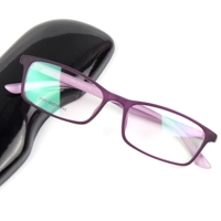 Siêu nhẹ siêu đàn hồi full frame nữ TR90 kính gọng kính gọng kính có gọng kính 13 gram màu tím mắt kính gucci