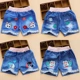 Trẻ em XL quần short mùa hè ăn mặc cô gái quần short denim 7-8-9-12-13 tuổi cô gái trẻ em trẻ em Hàn Quốc quần áo Quần jean