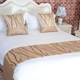 Khách sạn bộ đồ giường khách sạn phê duyệt cao cấp khách sạn khách sạn khăn trải giường giường cờ giường đuôi pad giường bìa bảng cờ Trải giường