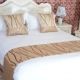 Khách sạn bộ đồ giường khách sạn phê duyệt cao cấp khách sạn khách sạn khăn trải giường giường cờ giường đuôi pad giường bìa bảng cờ drap bọc nệm Trải giường