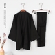 Đầu mùa thu kimono Nhật Bản cotton nam gạc hai lớp đồ ngủ lỏng đặt tại nhà rất phẳng quần ngủ nam dài Nam giới