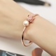 Vòng tay nữ phiên bản Hàn Quốc của sinh viên đơn giản Tatirocks quà tặng năm nay là vòng tay ngọc trai lợn bay ngọc trai năm - Vòng đeo tay Cuff vòng gỗ huyết rồng Vòng đeo tay Cuff