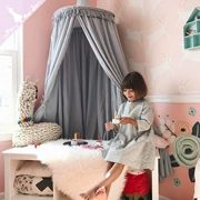 sữa vườn tùy chỉnh trang trí ins giường manti vòm lều ren tua màn ngủ cho trẻ em chơi nhà - Bed Skirts & Valances