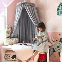 sữa vườn tùy chỉnh trang trí ins giường manti vòm lều ren tua màn ngủ cho trẻ em chơi nhà - Bed Skirts & Valances rèm quây giường