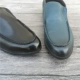 Giải phóng mã bị hỏng giày nam tốt đầu tròn thấp để giúp lớp đầu tiên của giày da nam trung niên thoáng khí giày sneaker nam cổ thấp Giày thấp