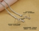 S925 sterling bạc rắn 2.0mm chuỗi xương rắn bán thành công chuỗi phụ kiện tự làm chuỗi vòng đeo tay vòng cổ vòng chân - Vòng chân
