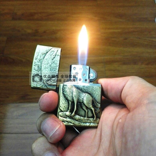 Оригинальный бренд Песчаное колесо Пожарное лицо персонализированные лилгенты HIL проводят серебряную бронзовую легенду Wolf Wolf Wolf Holly Holly Free