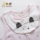 Đẹp trai hươu mùa hè quần áo sơ sinh cotton không tay mở quần short bé quần áo trẻ em jumpsuit với bib mùa hè ăn mặc