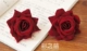 Retro Gothic Dark Girl Lolita Dark Red Scarlet Rose Ring Hand Ring 35 nhẫn bạch kim Nhẫn