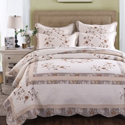 Mới bông thêu quilting bằng nước giường bìa duy nhất mảnh dày trải giường tấm điều hòa không khí là mùa hè mát mẻ là đôi