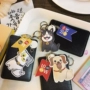 Phim hoạt hình mới dễ thương puppy bus tàu điện ngầm thẻ thiết lập giao thông truy cập sinh viên gói thẻ bữa ăn thẻ Nhật Bản thẻ bảo vệ bộ ví nữ mini