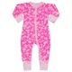 Ins bougainvillea bé mùa xuân và mùa thu jumpsuit cotton ấm áp bộ đồ ngủ dài tay hafu túi quần leo núi áo liền quần bò sữa cao cấp Áo liền quần