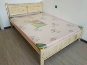 Côn Minh tấm gỗ người giường đôi linh sam tối giản hiện đại tăng cường giá cả phải chăng Special Offer - Giường