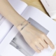Vòng tay chữ cái Nữ Hàn Quốc Tính cách đơn giản Sinh viên Tươi Sen Bạn gái Chuỗi Chuỗi Tên tùy chỉnh Quà tặng Vòng tay