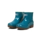 Giày đi mưa mùa đông cho nữ thấp ống cao su ngắn