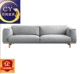 Thiết kế nội thất sofa gỗ rắn Bắc Âu cổ điển kinh doanh bình thường ghế sofa giường Đồ nội thất thiết kế