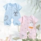 Bé onesies vest phong cách 0 mùa hè 3 không tay chàng trai mùa hè 1 2 năm tuổi mở tập tin sáu năm tháng nam quần áo trẻ em quần áo trẻ em hàn quốc Áo liền quần