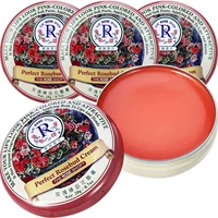 Kem dưỡng môi hoa hồng dạng kem hoa hồng * 4 hộp dưỡng ẩm dưỡng ẩm cho môi không màu sản phẩm trị thâm môi