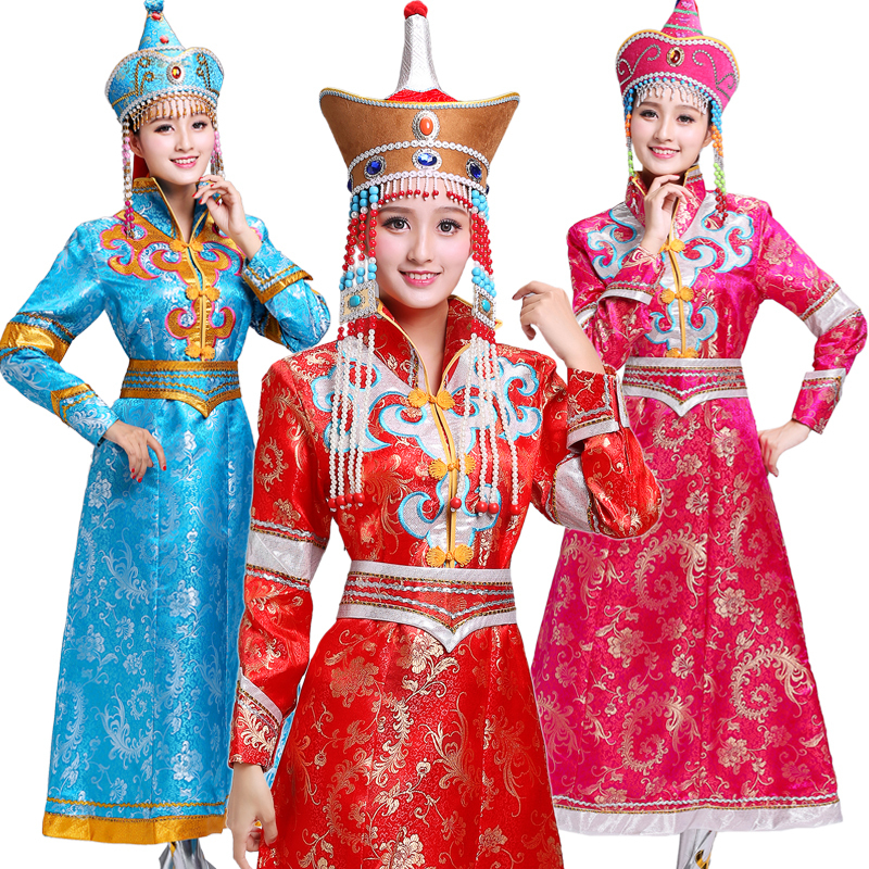 Монгольские национальные платья