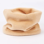 Khăn quàng cổ nam mùa đông Hàn Quốc đơn giản cộng với nhung ấm đầu bảo vệ cổ áo cổ áo đa chức năng cưỡi yếm