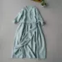 Áo len Nhật Bản Vải lanh mới của phụ nữ Mùa xuân buông lơi Vai tay áo Váy đơn giản Áo choàng ren - Sản phẩm HOT thời trang nữ cao cấp