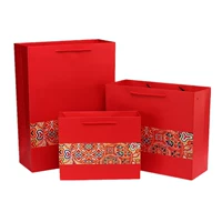 Портативная красная большая сумка, упаковка, подарок на день рождения, китайский стиль